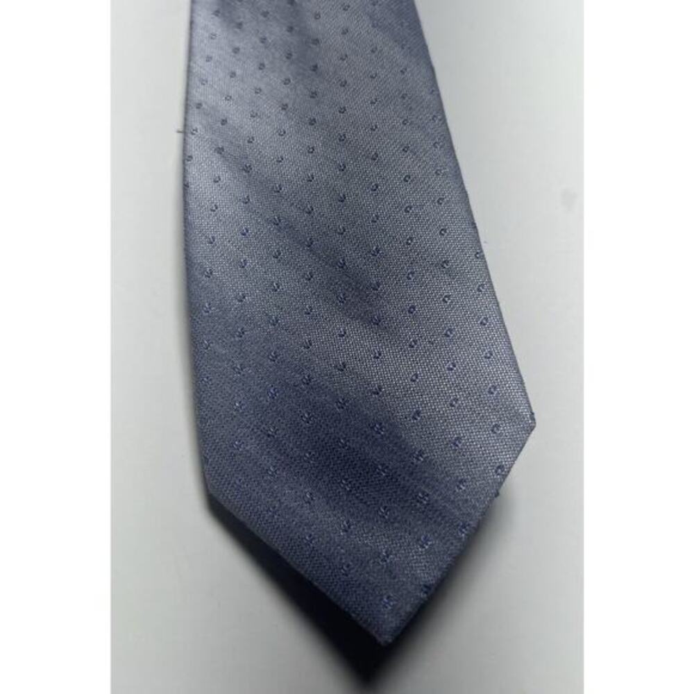 Calvin Klein Neck Tie Silk Blend Blue Dot Pattern MSRP $69.50 NWT